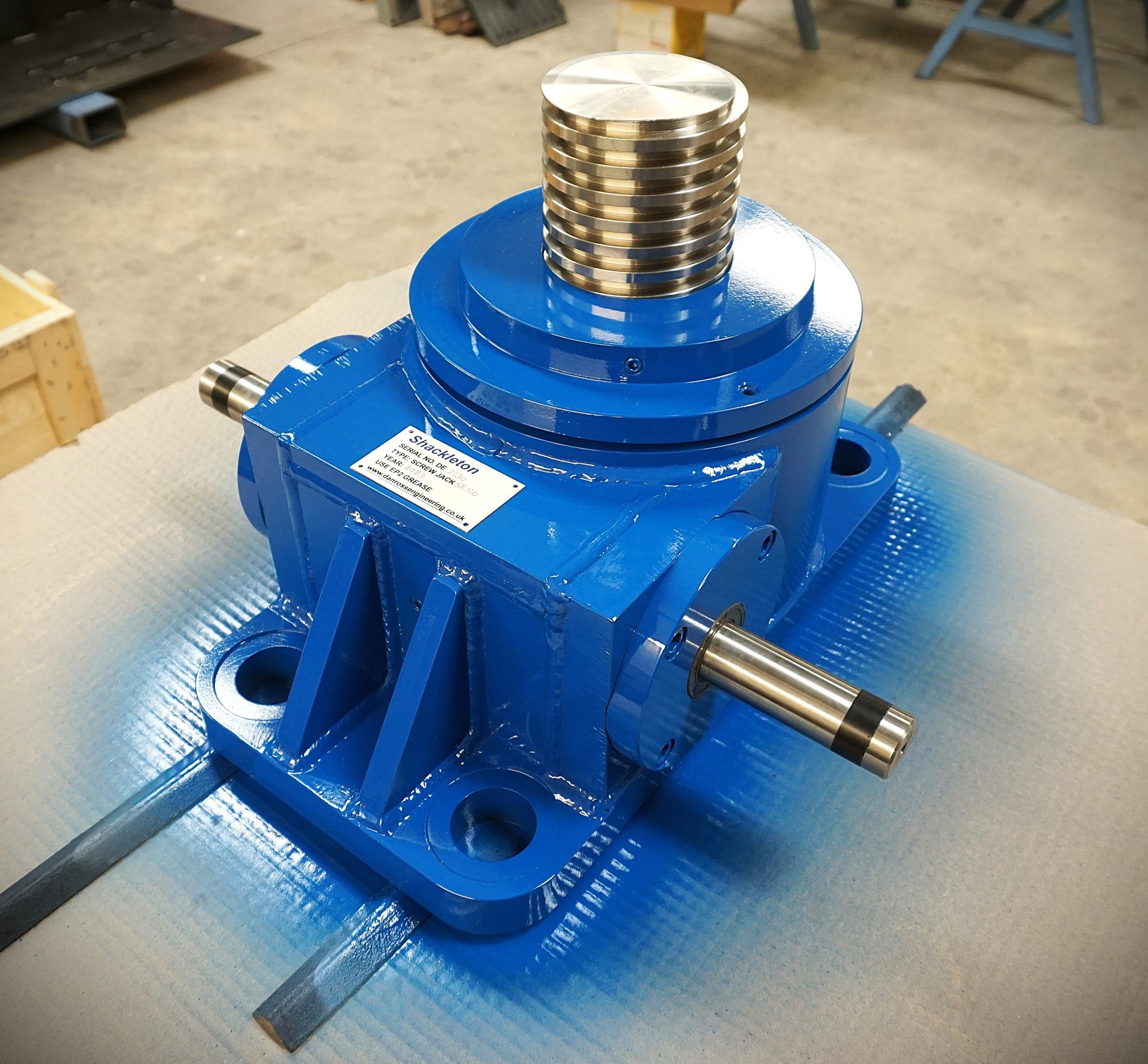 50 Tonne Screw Jack - Danross Engineering